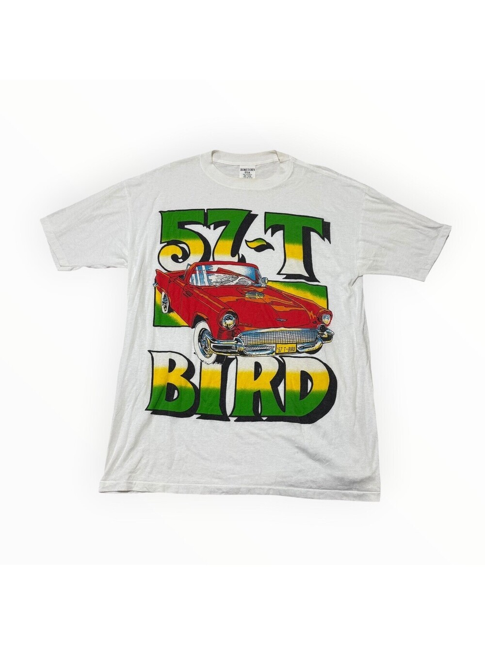 Vintage 1980s Ford Thunderbird Shirt Size XL Single Stitch Hometown USA Men’s